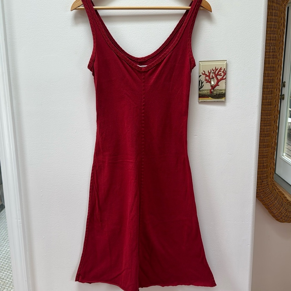 Alabama Chanin handmade fitted dress